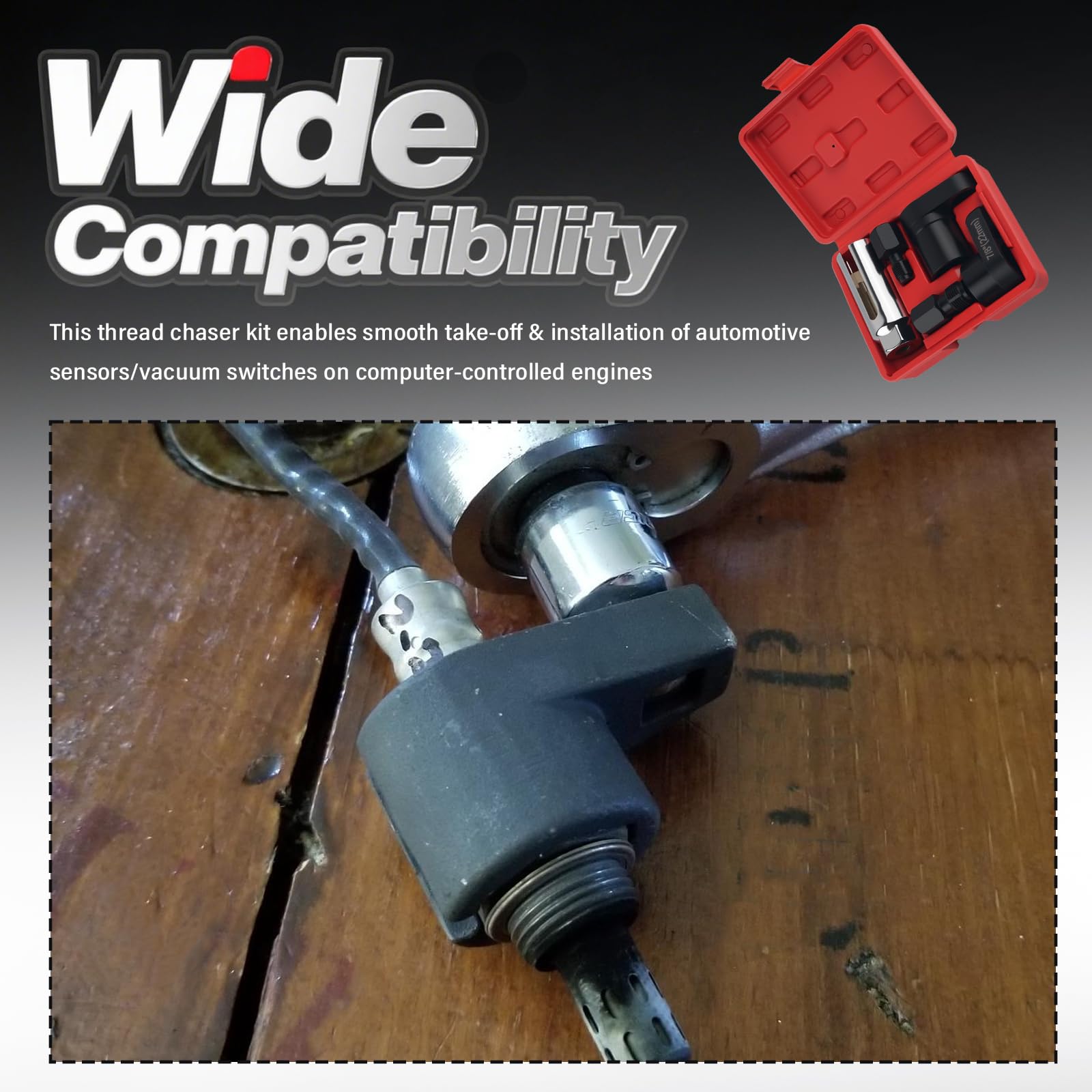 O2 Sensor Socket Set - O2 Sensor Spacer