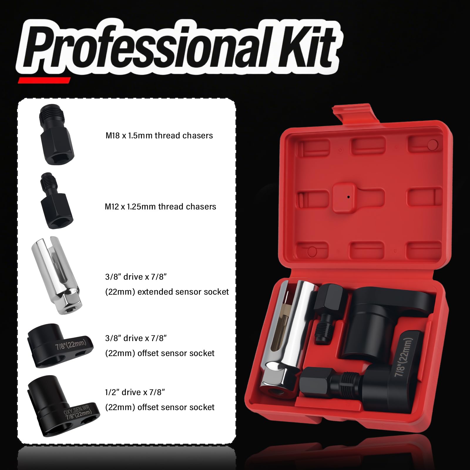 O2 Sensor Socket Set - O2 Sensor Spacer