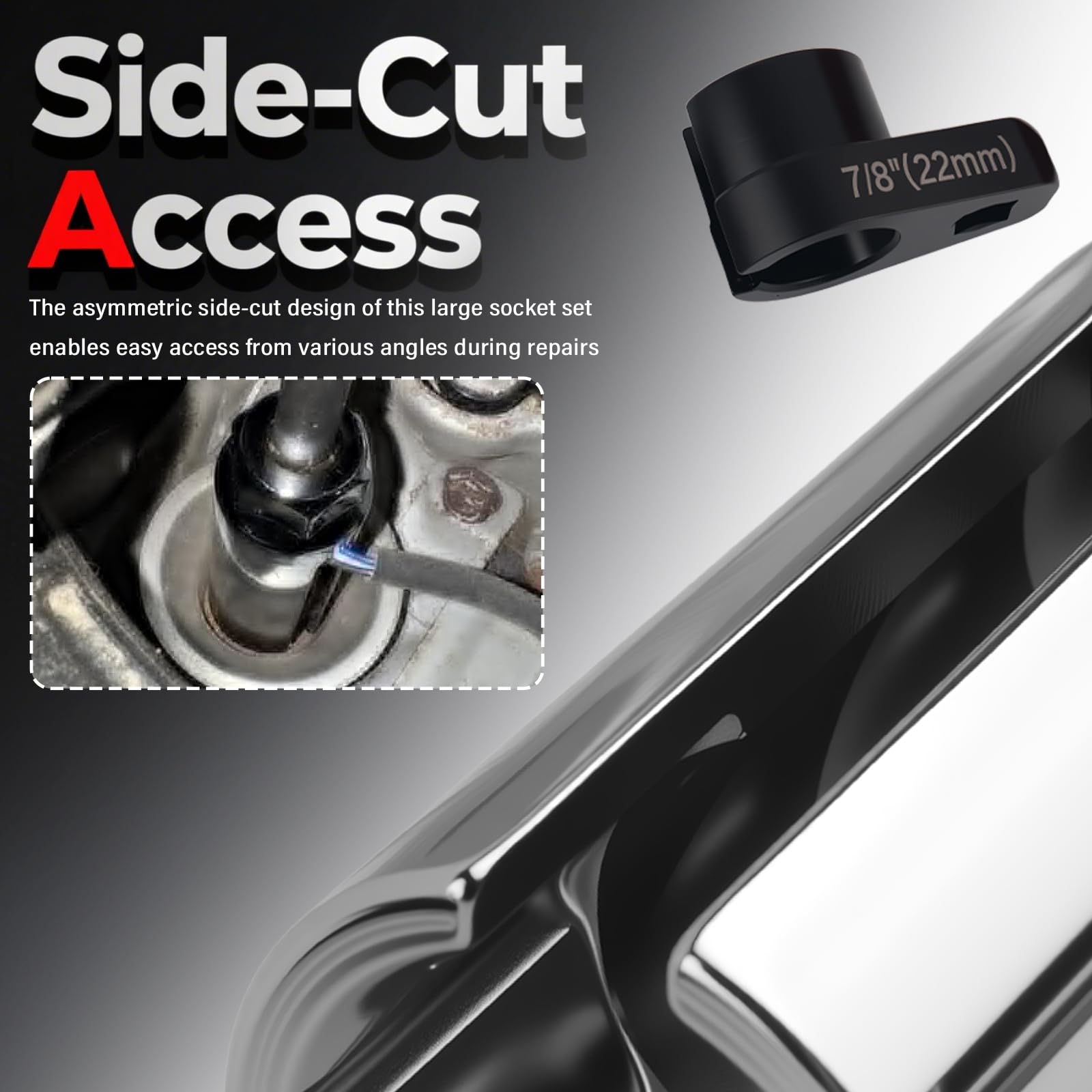 O2 Sensor Socket Set - O2 Sensor Spacer